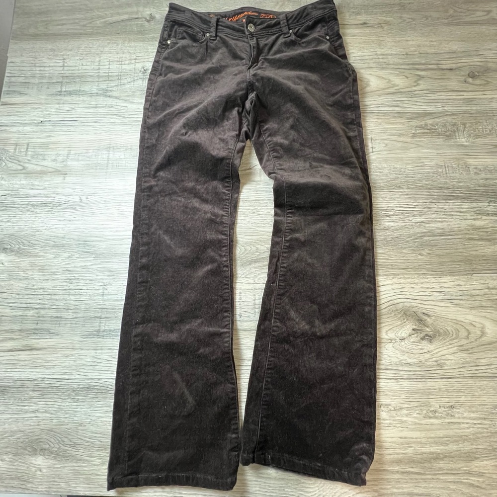 Christopher Blue Women's Dark Brown Corduroy Trousers
